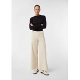 comma - Ribbroek - Ribfluweel - Wijde Pantalon - Relaxte Pasvorm
