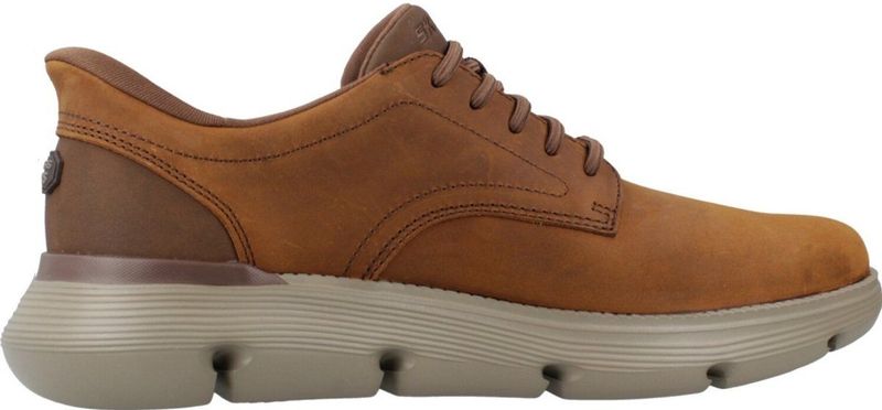 Skechers - Garza Duran - Instappers - Leren Bovenwerk - Hands Free Slip-ins®