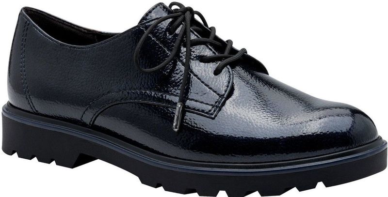 Tamaris - Essentials - Lage Schoen - Blauw - Veterschoenen