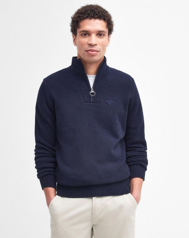 Barbour - Half Zip - Trui - Bruin - Classic Country