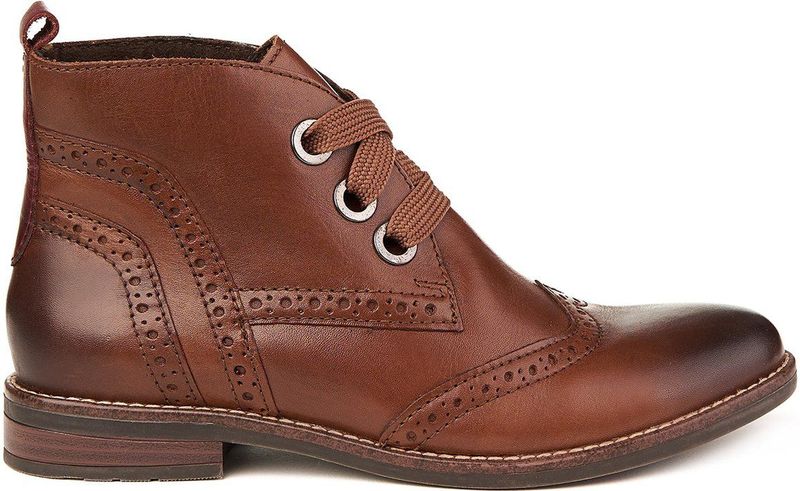 Blue Cox - ZLN 0538 - Laarzen - Bruin - Gevoerd met Echt Leer