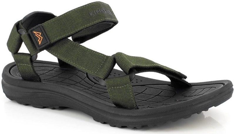 Kimberfeel - Milos - Sandalen - Zwart - Textiel - EVA