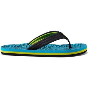 Reef Ahi Slippers Blauw EU 33 Jongens,Meisjes