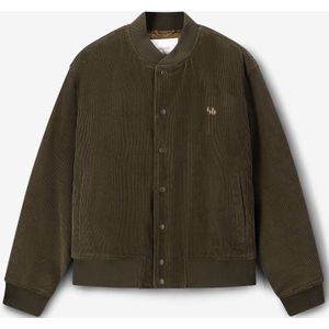 Sissy-Boy - Donkergroene Corduroy Bomber Jas