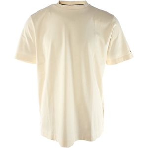 Tommy Hilfiger - T-shirt - Beige - Heren - 100% Katoen