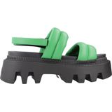 Buffalo - 1602202B Flora TS Quilt - Flip Flops - Groen