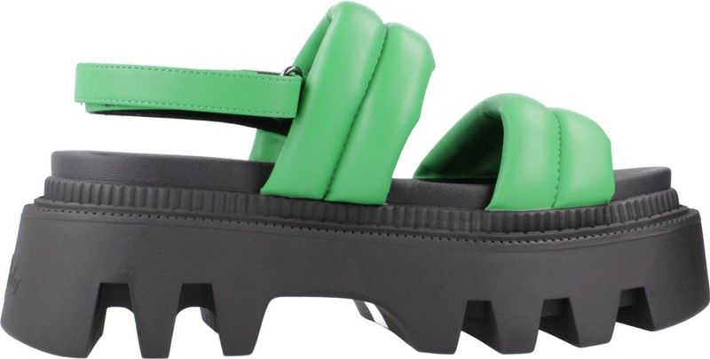 Buffalo - 1602202B Flora TS Quilt - Flip Flops - Groen