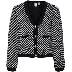 Y.A.S yascharla ls sequin knit cardigan 26034757 black