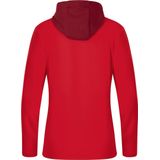 Jako - Champ 2.0 - Jas met Kap - Rood - Bonded-Polyester-Fleece