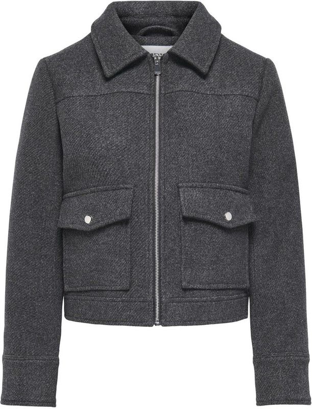 Jacqueline de Yong - Nelly Short Zip Jacket - Tussenjas