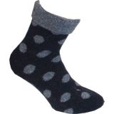 Boru - Huissokken Unisex - Navy - 2 Paar - 45% Wol