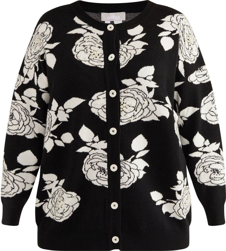 usha Vest met parels