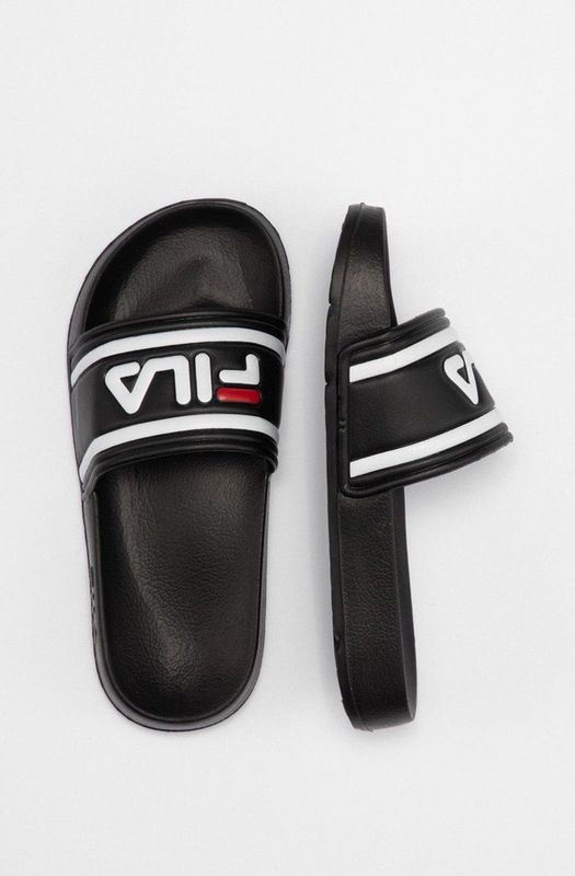 FILA - Morro Bay - Slippers - Zwart - Kindermaat - Absorberend Design