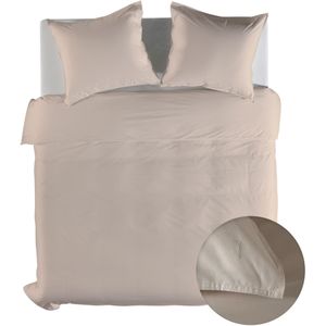 Yellow Suites - Dekbedovertrek - Wit/Taupe/Grijs/Roze/Antraciet/Beige - Katoen - Effen