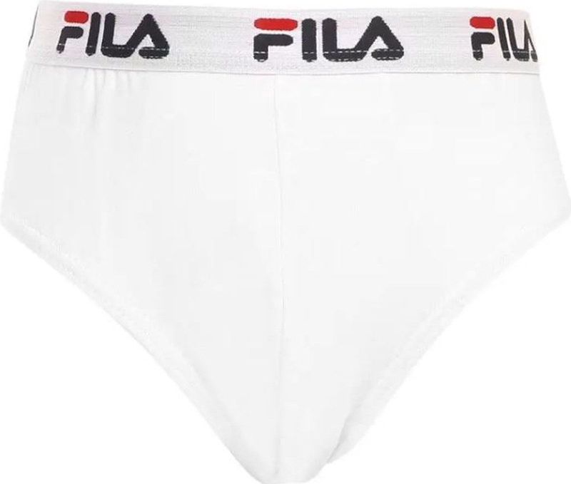 Jongens fila elastic witte -briefs 128-134 - comfort & stijl