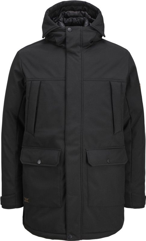 Jack & Jones - Herenparka - Urban Stijl - Gewatteerd Ontwerp