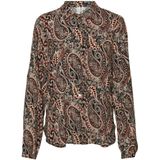 Vero moda vmmable l/s shirt wvn btq blouse rood