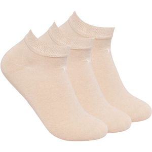 TRESANTI - ZACH I - Enkelsokken - Beige - 3-pack