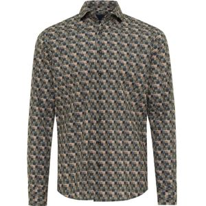 Tresanti DOMENICO Shirt with small herringbone combi Green (TRSHIE392 - 900)