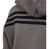 adidas - Future Icons 3-Stripes - Hoodie - Bruin - Full-Zip
