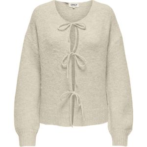 Only Vest Onlmaggie Life Ls Tie Cardigan Cc K 15352698 Birch/melange Dames Maat - XS