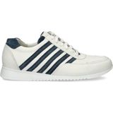 GIJS - 2100 Sneakers - Wit/Blauw