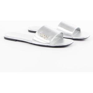 Huisschoenen - JODALEE - Effen - Imitatieleer - Open Toe - Platte Hak