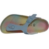 Birkenstock Gizeh Kids BS Breed Blauwdessin