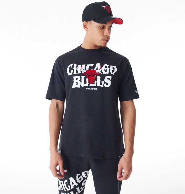 T-shirt - Mixed Media - 100% Katoen - Oversized - Team Graphic