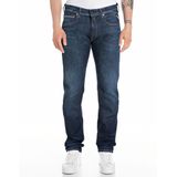 Replay - Jeans - Blauw - Katoen
