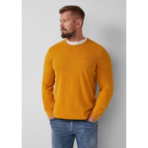 Gebreide Pullover - Katoen - Klassiek - Met Logoborduursel