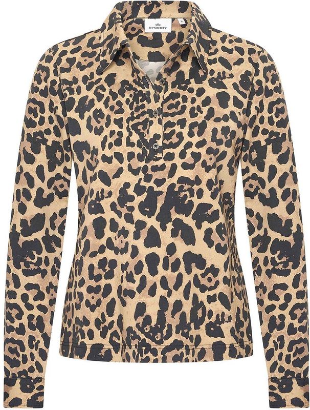 Hv Society - Poloshirt Hvsnimra - Sand - S (36)