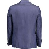 Gant - Classic Regular Jacket - Blazer - Blauw - Linnen