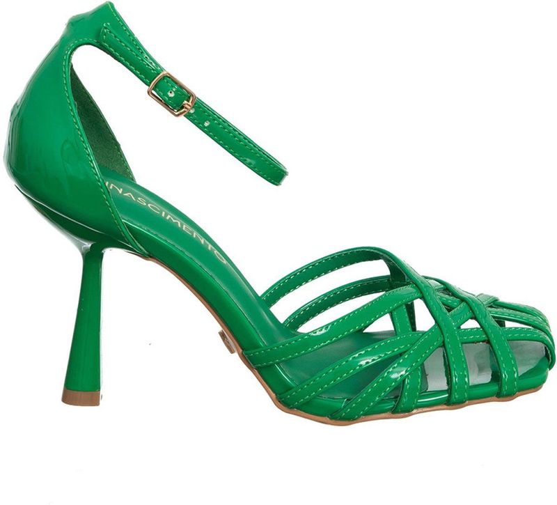 Rinascimento - ZLN 0890 - Sandalen - Groen - Patentleer