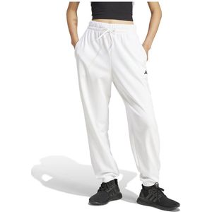 Joggingbroek - White/Black - French Terry - Loose Fit