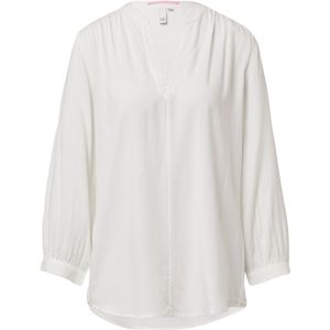 QS - Blouse - Ecru - Wijde Blouse - Driekwart Mouw