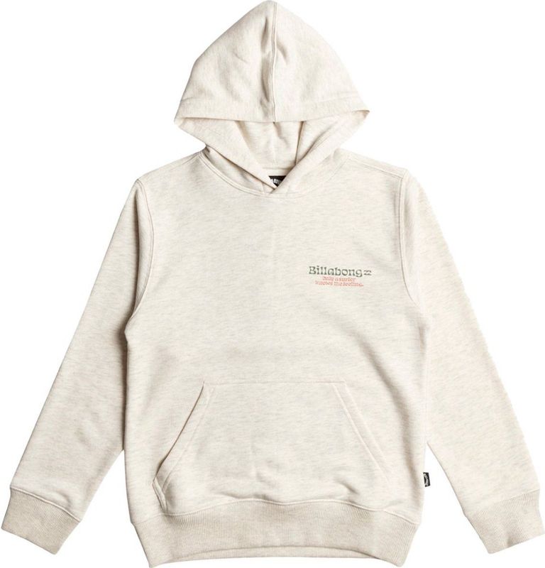 Foundation - Pullover Hoodie - Jongens - Groen - 60% Gerecycled Polyester 40% Katoen