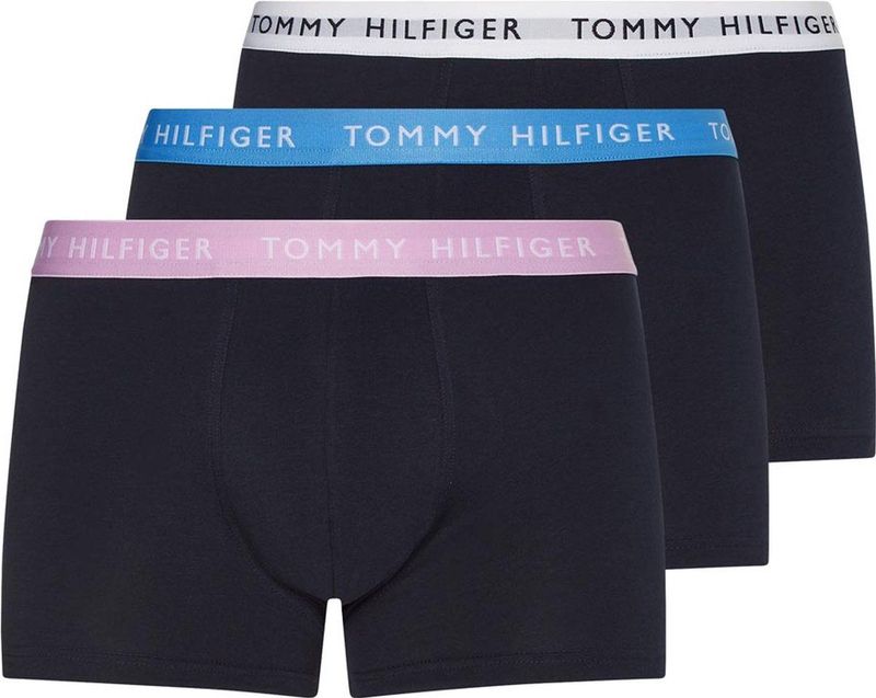 Tommy Hilfiger - Boxershorts - Blauw - 3-pack - Normale Lengte