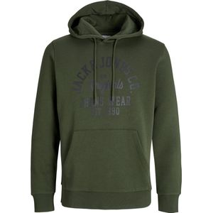 JACK&JONES - JJEADRIAN - Hoodie - Heren - Zwart
