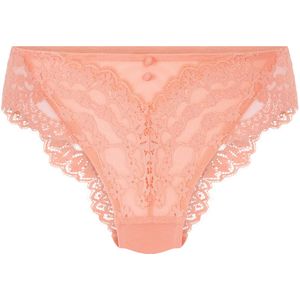 Hunkemöller Dames Lingerie Brazilian Daisy - Roze - maat S