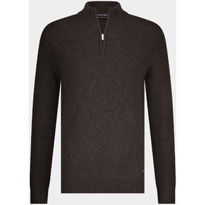 Scotland Blue - SPE25305OT32SB - Pullover - Bruin - Half Zip
