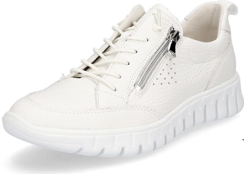 Schoenen - Sneakers - Effen - Leer - Platte Hak