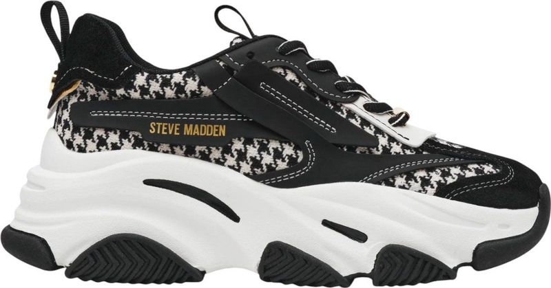 Steve Madden - Possession-E - Sneakers - Zwart/Wit - Chunky
