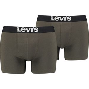 Levi's Solid Basic Boxershort Pack Khaki