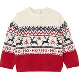 Jacquard - Babytrui - Rood - Kerstthema - Familiecapsule