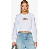 Diesel - F-Slimmy-Od Sweatshirt - Wit - Katoen