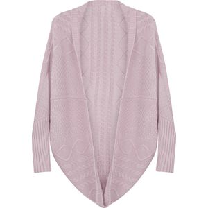 Felix Hardy Gebreid vest  poederroze