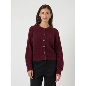 Y.A.S. Johi LS Wool Blend Cardigan Port Royale