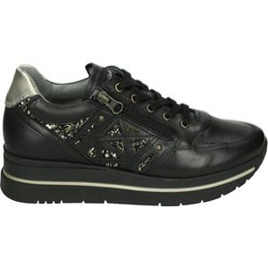 Nerogiardini - Leren Sneakers - Zwart - Dames