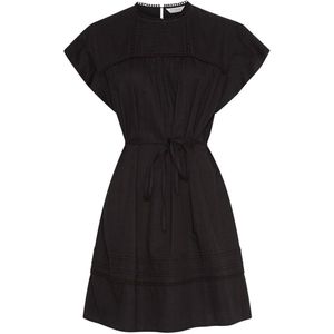 MSCH Copenhagen - MSCHEthelyn SS Jurk - Midi - Zwart - Katoen